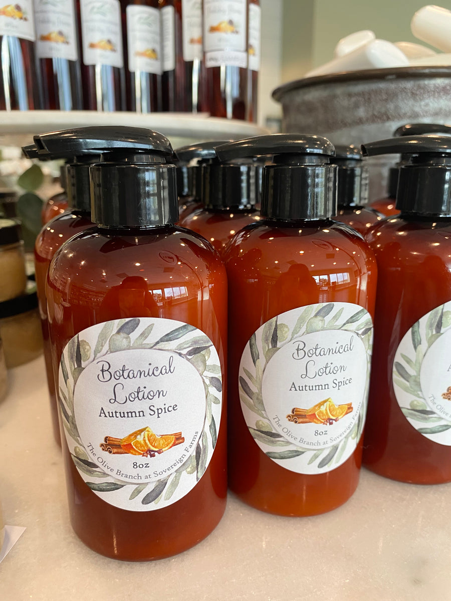 Botanical Lotion The Olive Branch at Sovereign Farms