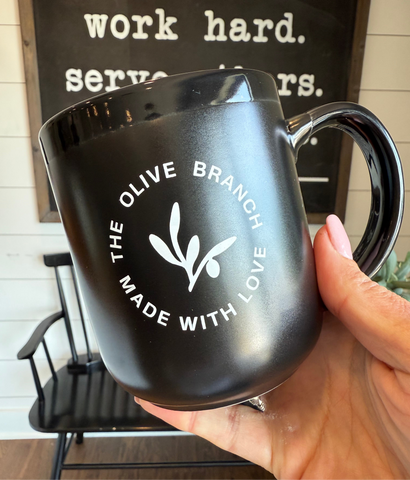 17oz Olive Branch Mug