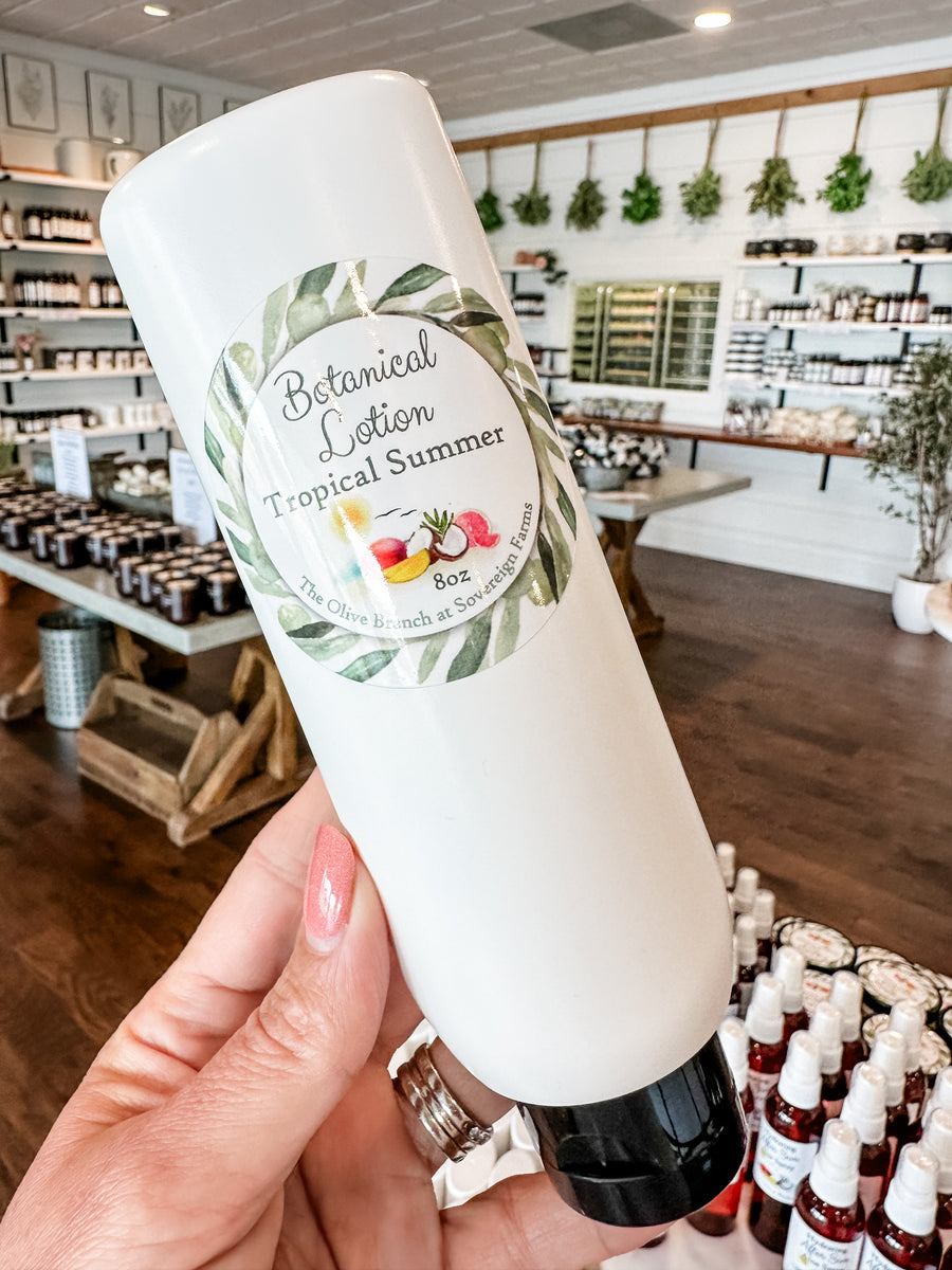Botanical Lotion The Olive Branch at Sovereign Farms