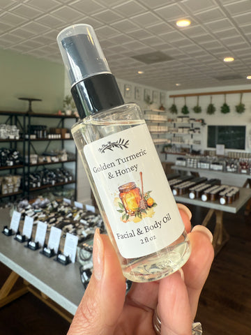 Golden Turmeric & Honey Facial & Body Oil