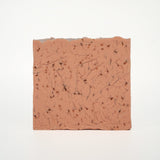 French Rose Clay Botanical Soap on White Background