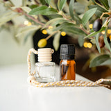 Frosted Pine Essential Oil Diffuser Hanging in Christmas Tree