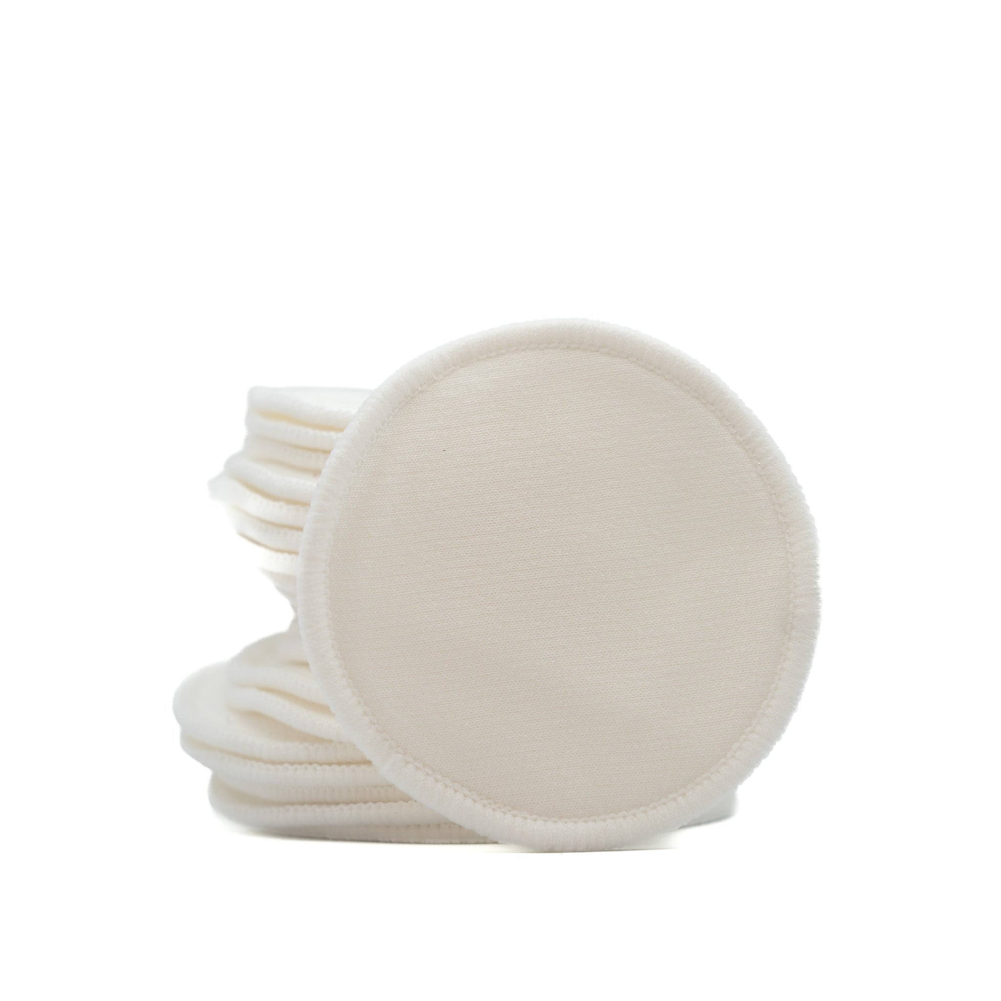 Reusable Organic Cotton & Bamboo Facial Rounds with Mesh Bag