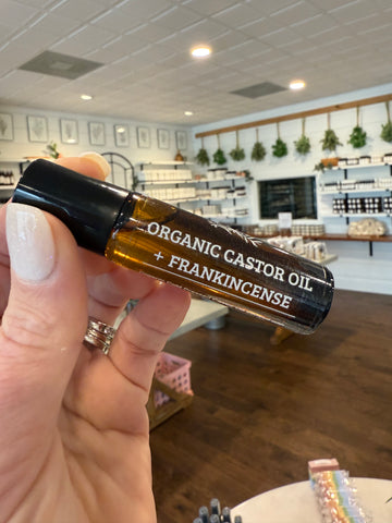 Organic Castor Oil + Frankincense Roller