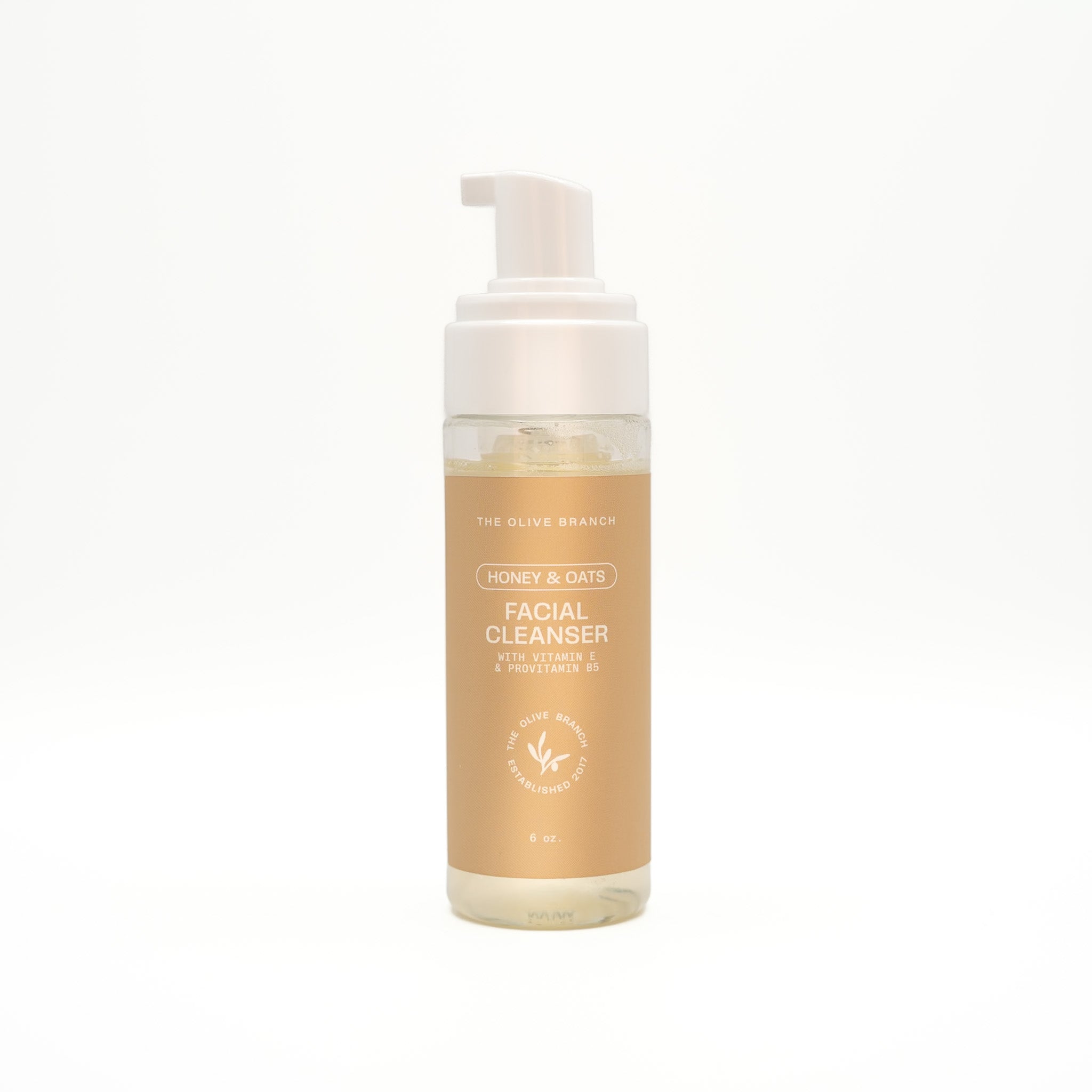 Organic Honey & Oats Foaming Facial Cleanser