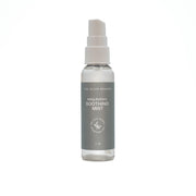 Baby bottom soothing mist bottle with gray label on white background