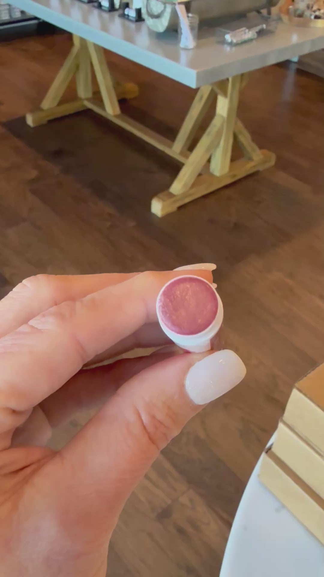 Load video: Rose Gold Tinted Lip Balm